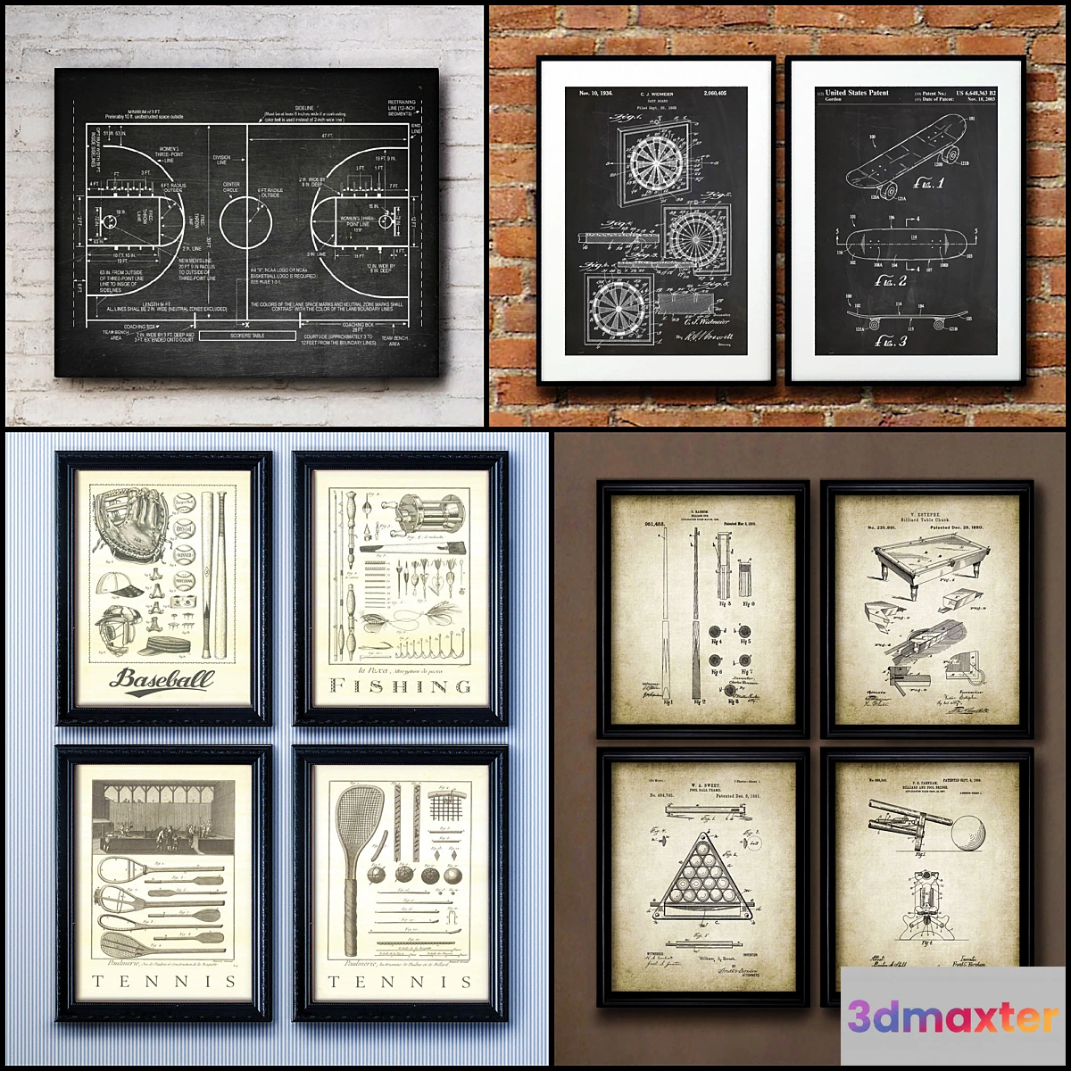 674077 - The picture in the frame. 103. Collection Sport