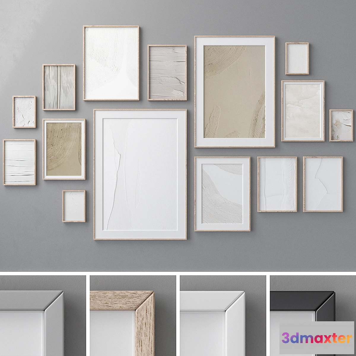 681914 - Set of wall paintings 1995