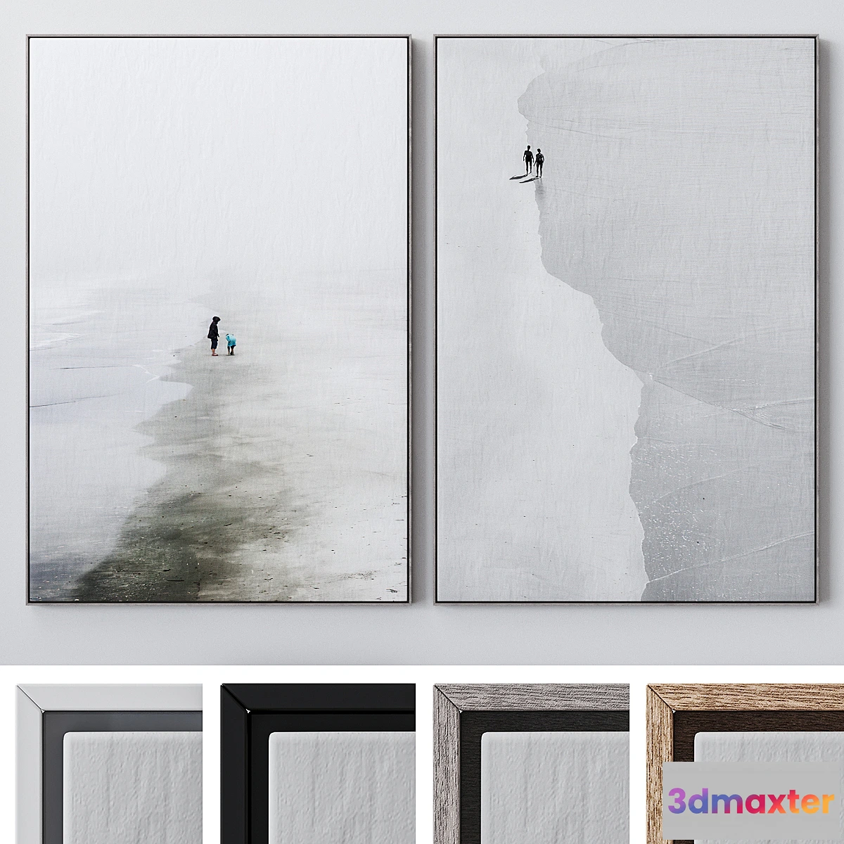 682088 - Set of large wall paintings 1956