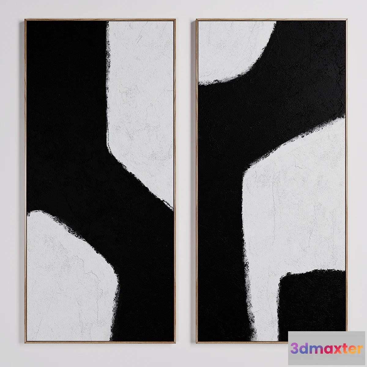 704884 - Set wall paintings Dopio AM.PM LaRedoute