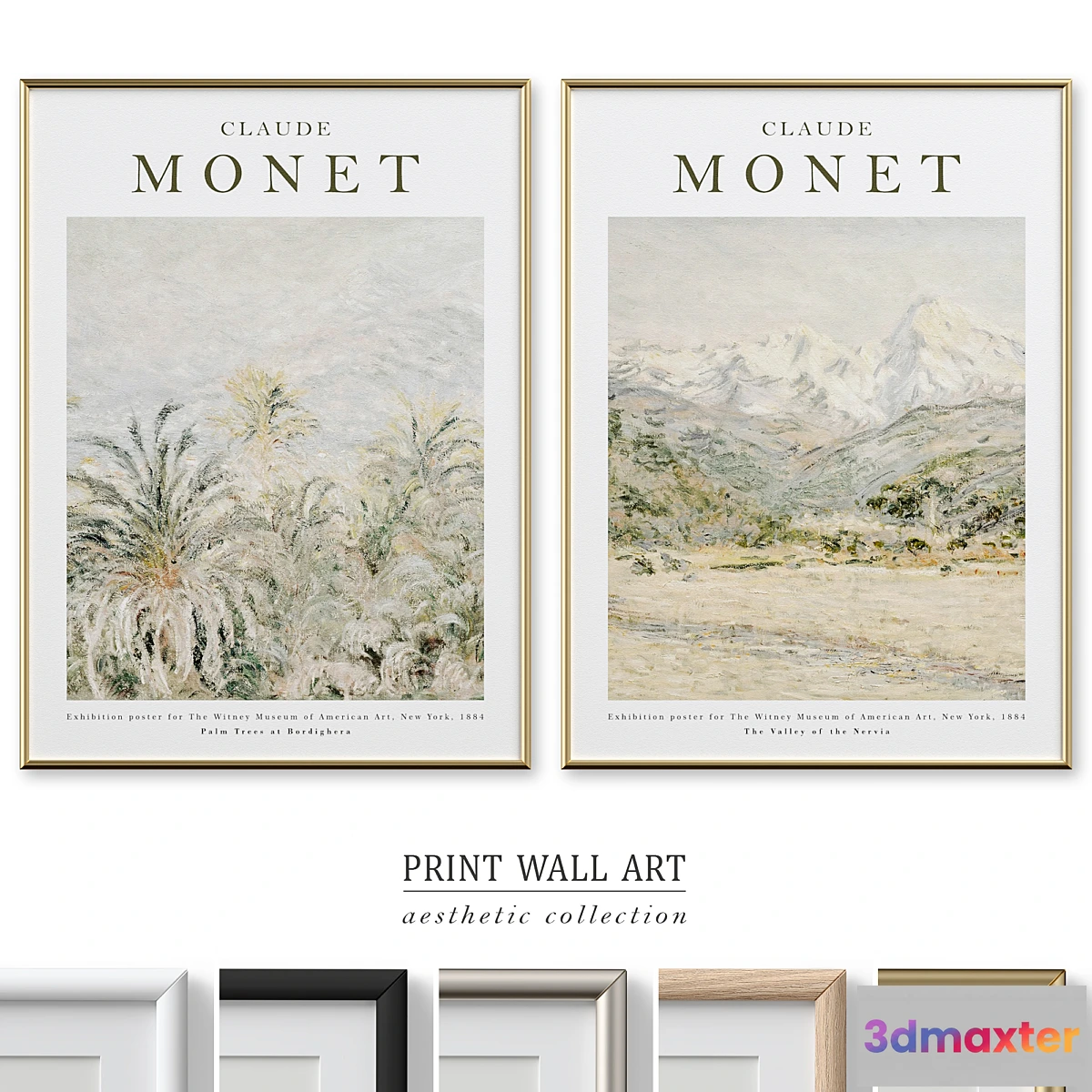 704990 - Monet Vintage Exhibition Poster P-610