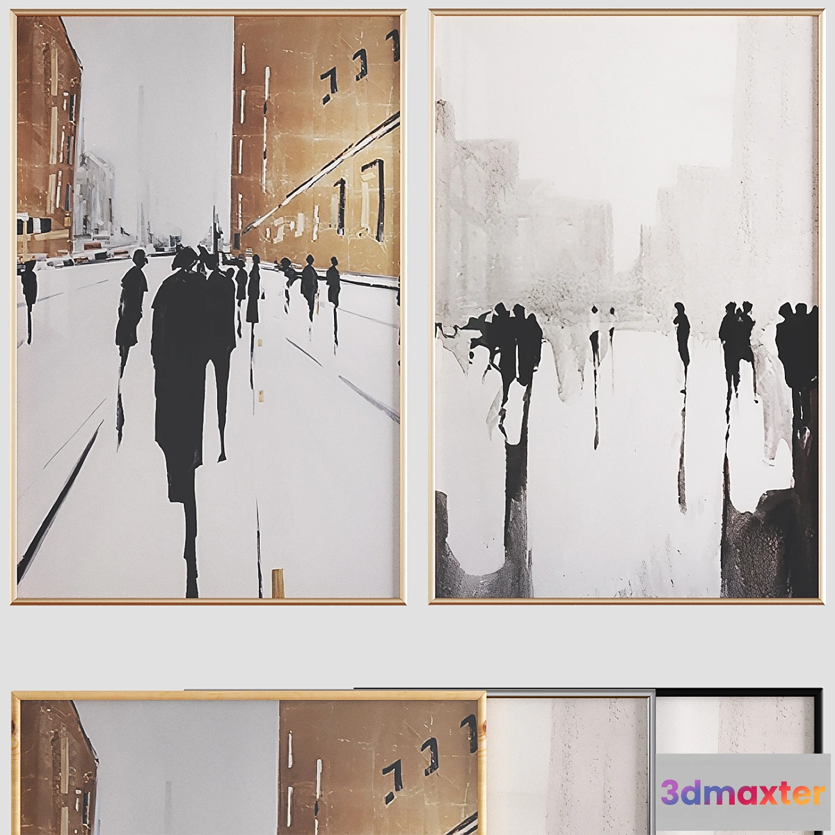 723208 - Canvas painting with frame 044 - No.2