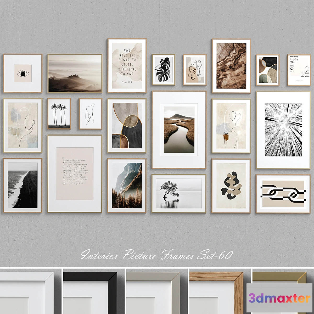 723294 - Interior Picture Frames Set-60 - No.2