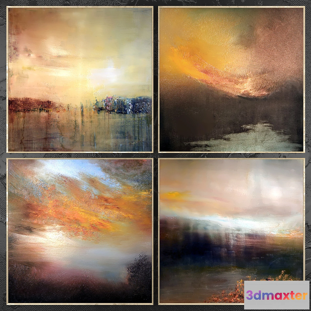 723480 - Paintings abstract  set 435 - No.2