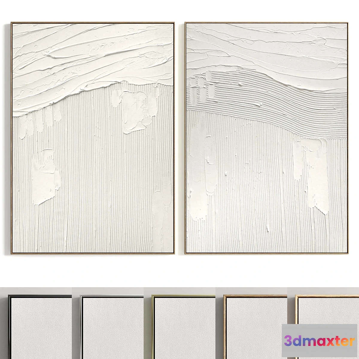 769773 - Plaster Two Photo Frame T-263 - No.2