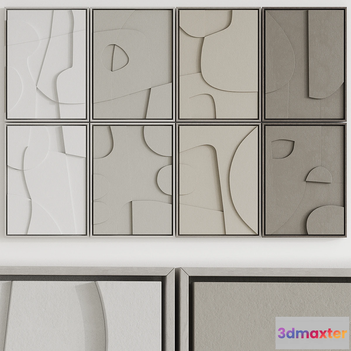 769885 - Set of relief panels edith beurskens - No.2