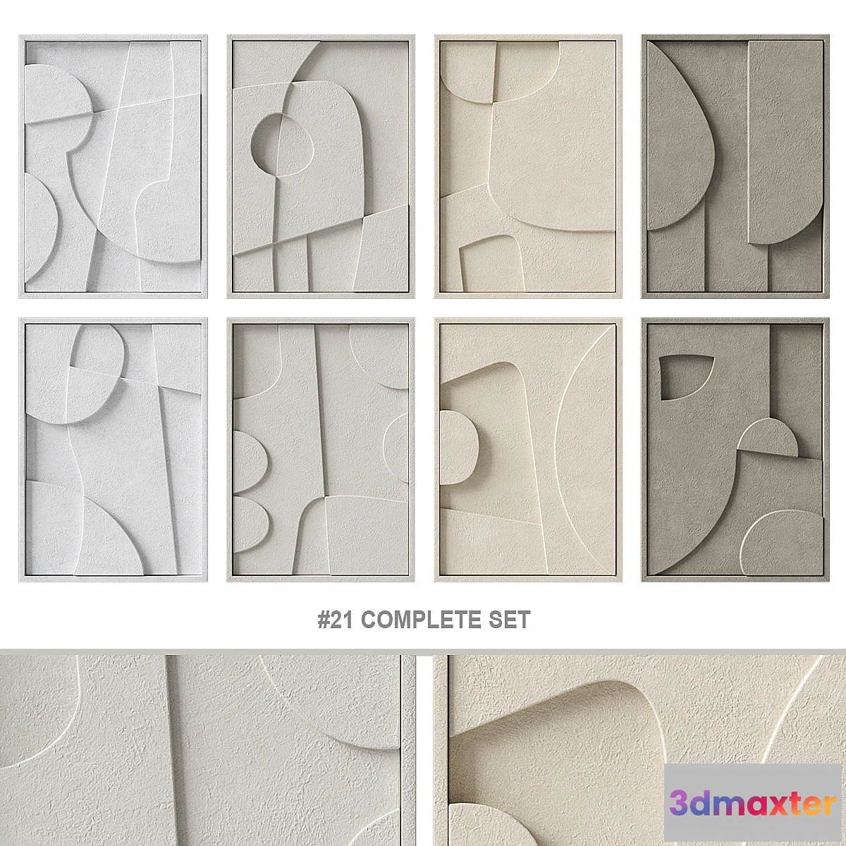 784712 - Relief # 21 COMPLETE SET - No.3