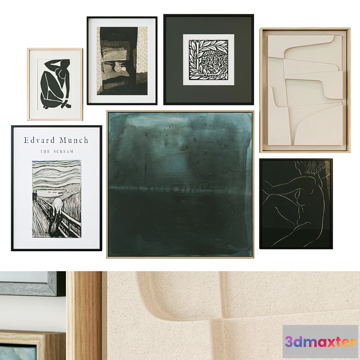 784738 - Modern abstract paintings - No.6