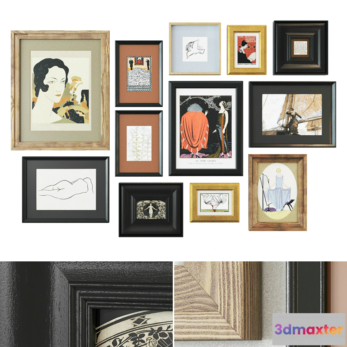 784750 - Large set of paintings - No.6