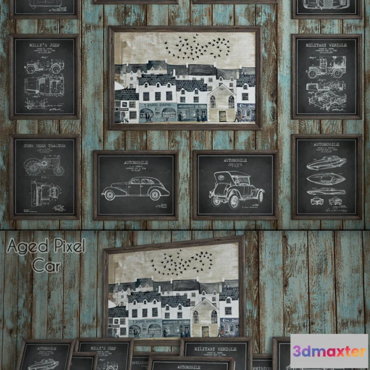 804660 - Aged Pixel “Car” - No.2