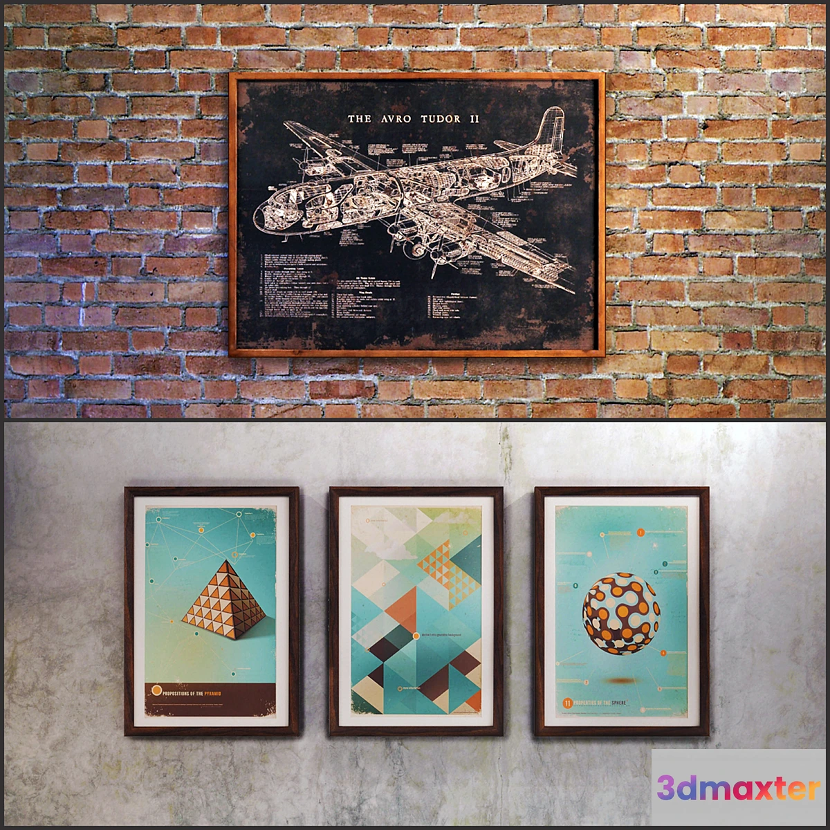 804722 - The picture in a frame 6 piece (Collection 12) Loft - No.3