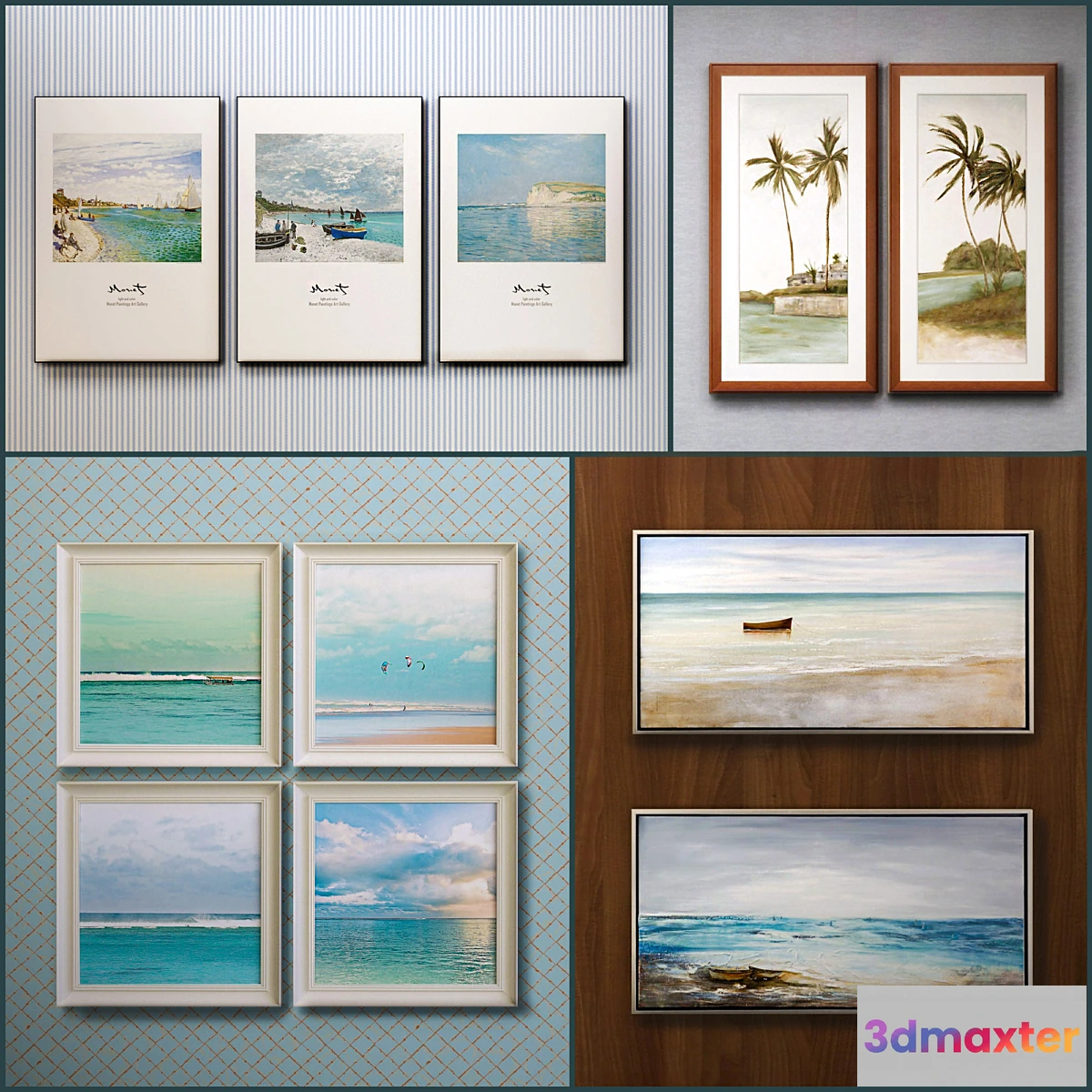 804728 - The picture in the frame 11 Pieces (Collection 35) Sea theme - No.3