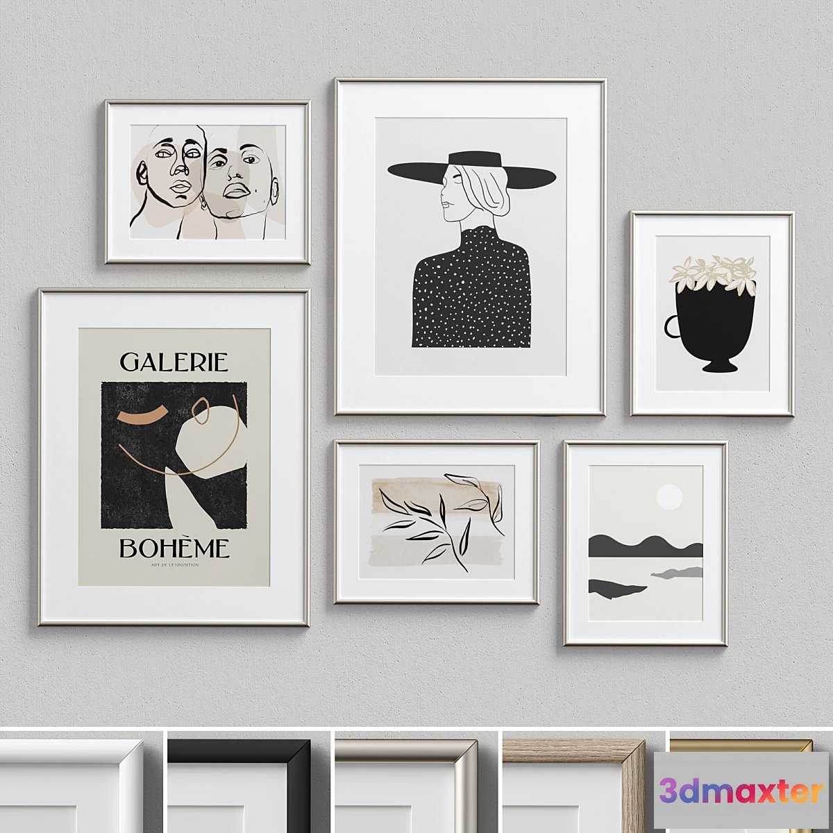 827742 - Wall Art Set-13 - No.3