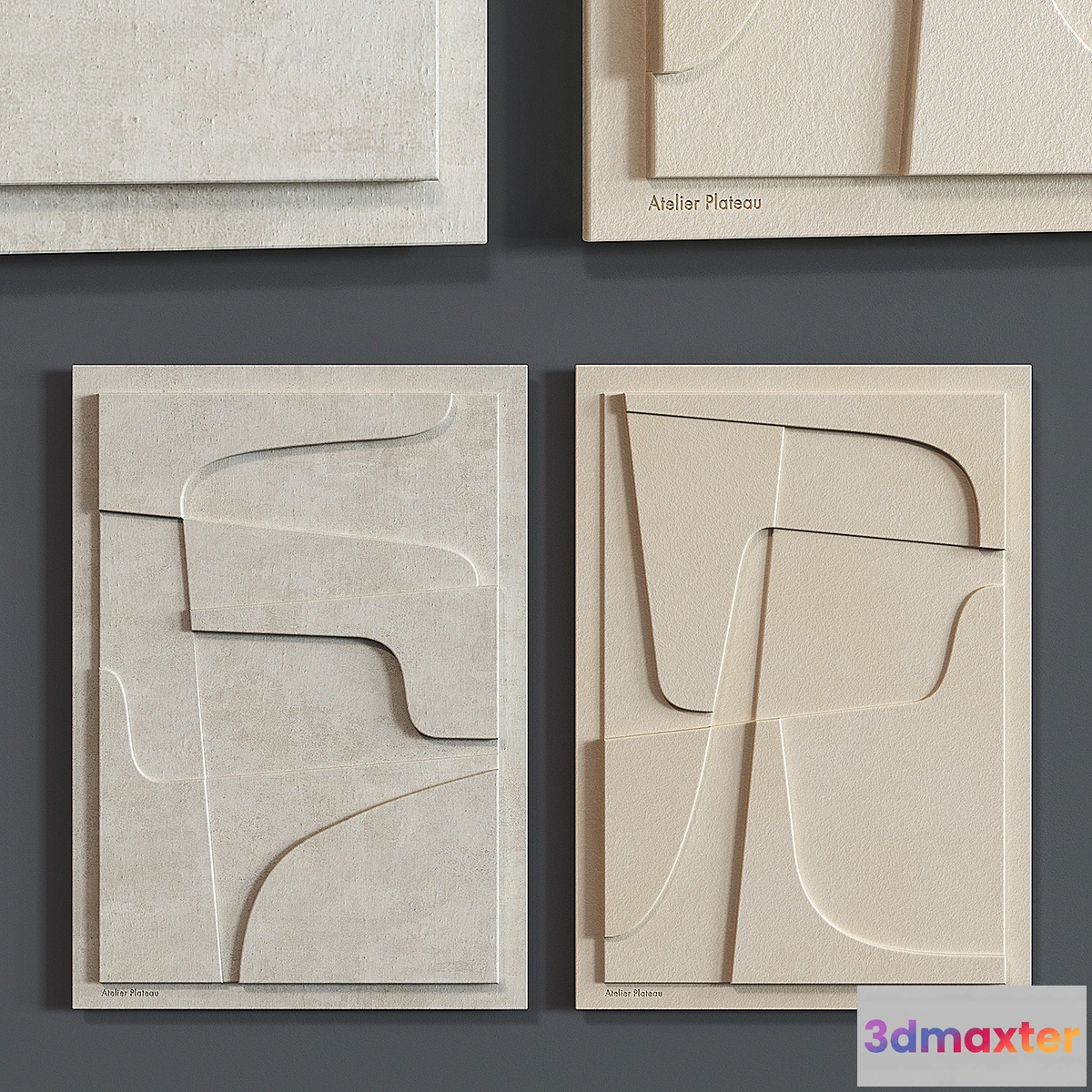 850879 - Atelier Plateau. Relief 7 - No.3