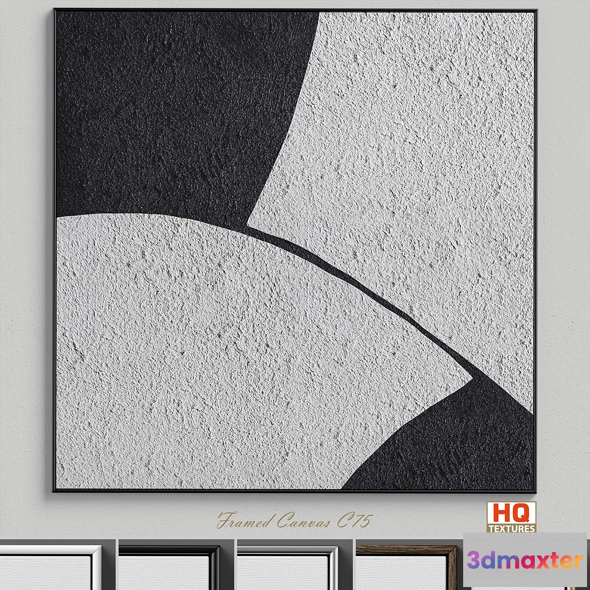 869587 - Framed Canvas C-75 - No.4