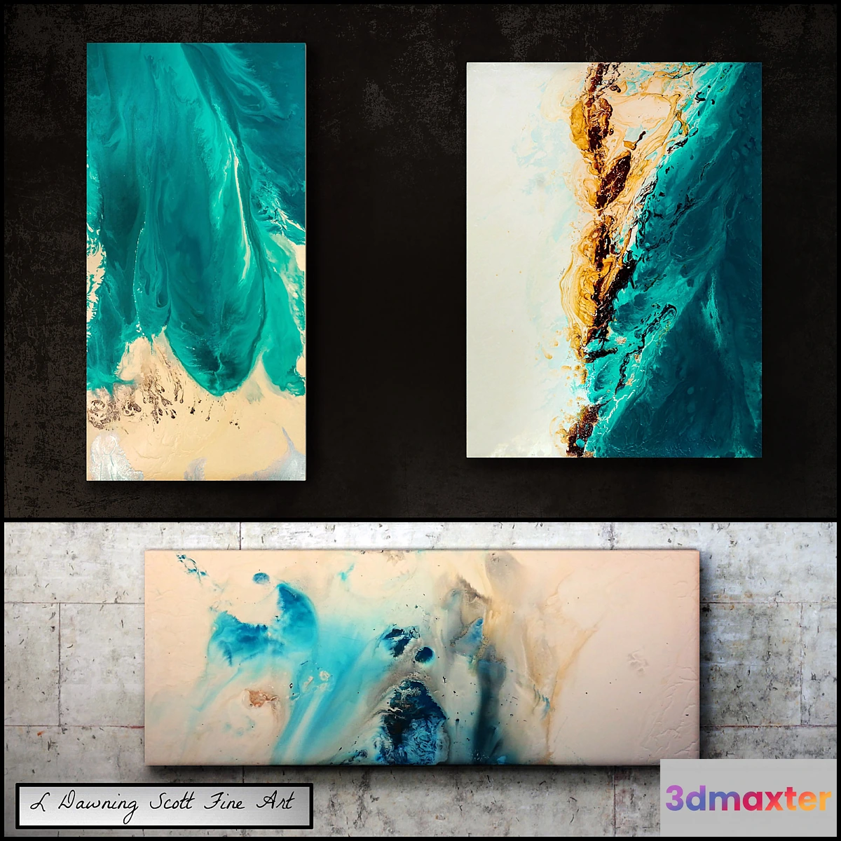 897652 - L Dawning Scott Fine Art - set 2 - No.2