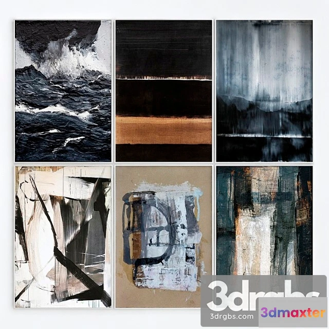 925878 - Abstract Art Frames 9