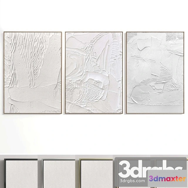 925890 - Abstract Painting Set Of 3 Pieces No 33
