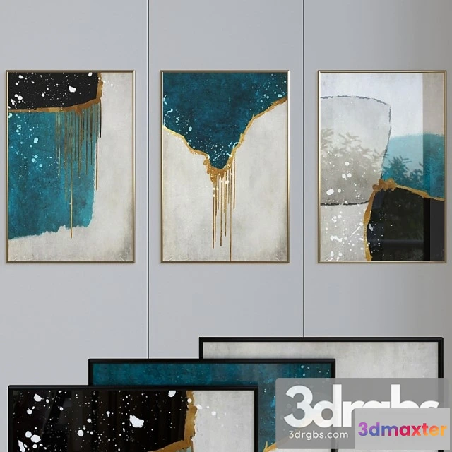 925964 - Canvas painting with frame 012