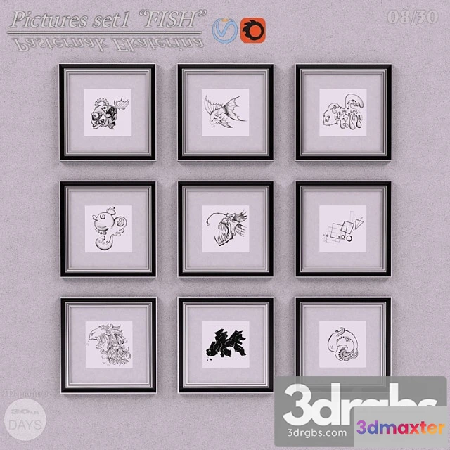 926100 - Fish Paintings