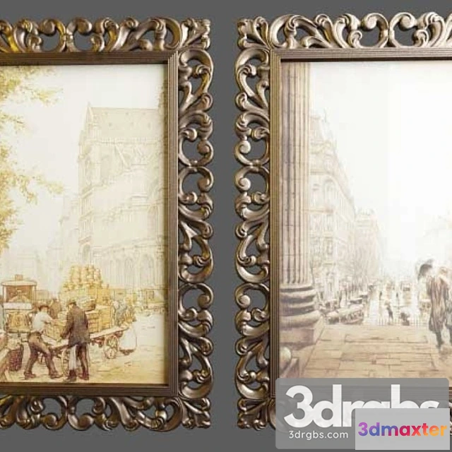 926112 - Frame mirrors paintings