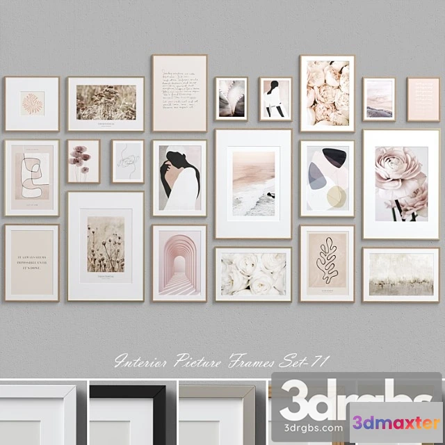 926254 - Interior Picture Frames Set 71