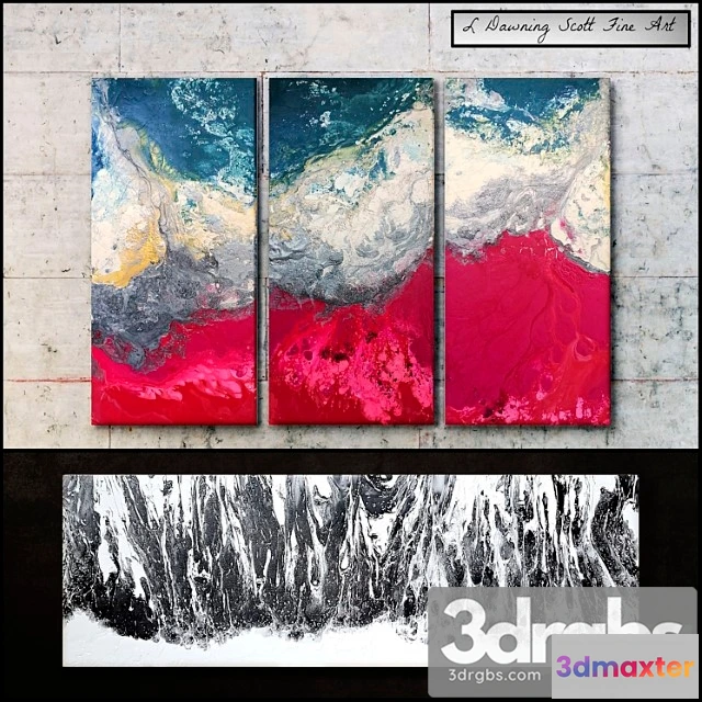 926306 - L Dawning Scott Fine Art Set 8