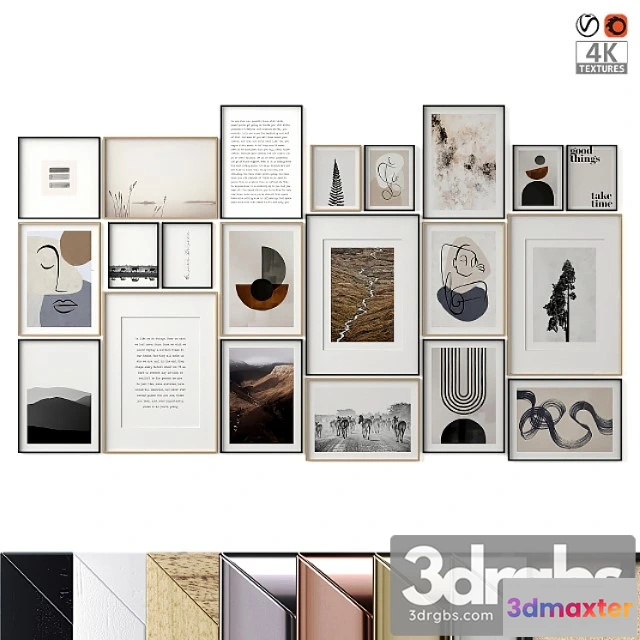 926352 - Large set of paintings