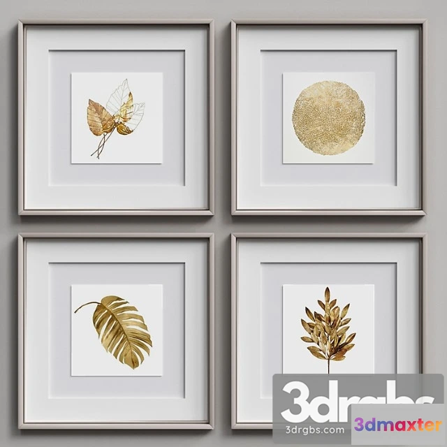 926400 - Nice picture frames set 167