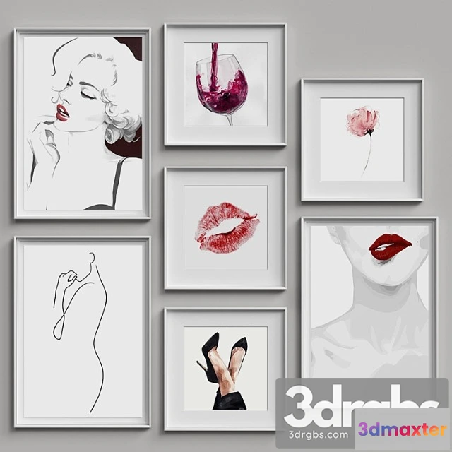 926408 - Nice picture frames set 51