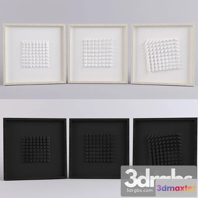 926564 - Paintings Orignami Extraction Series