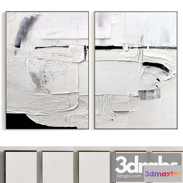 926960 - Plaster Two Photo Frame R 142