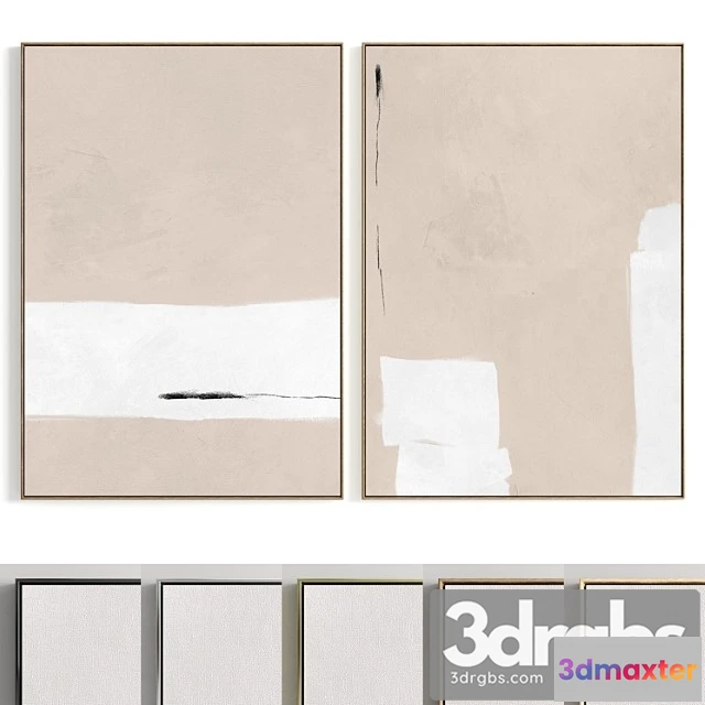 926964 - Plaster Two Photo Frame R 188