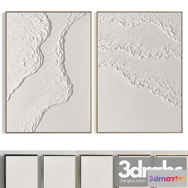 926978 - Plaster Two Photo Frames T 455