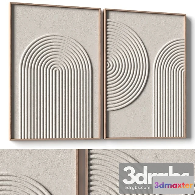 927038 - Relief Artwork 3D Art Wall Decor Panels
