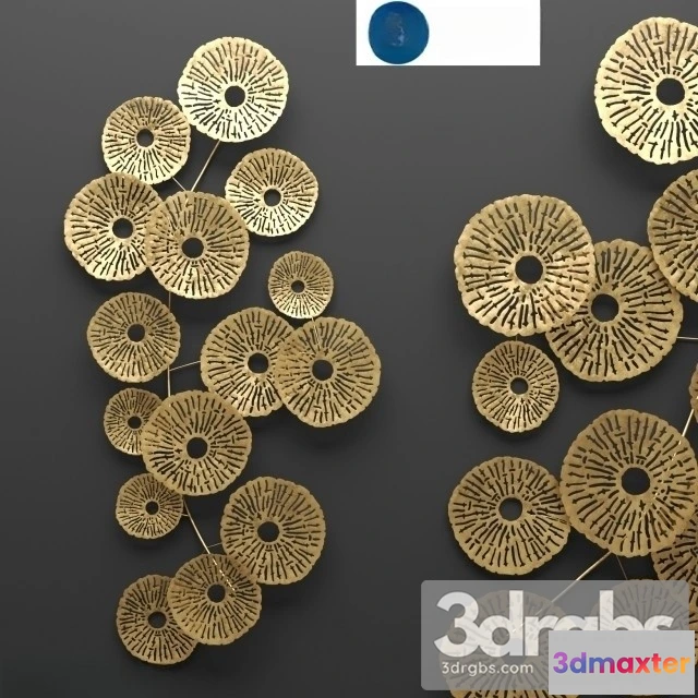 927182 - Southern Enterprises Aura Abstract Wall Sculpture