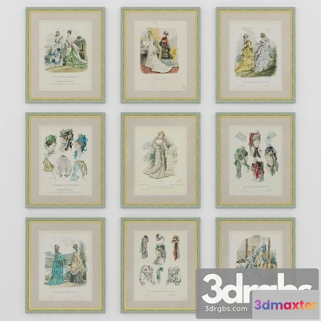 927184 - Starinnye Modnye Graviury 1