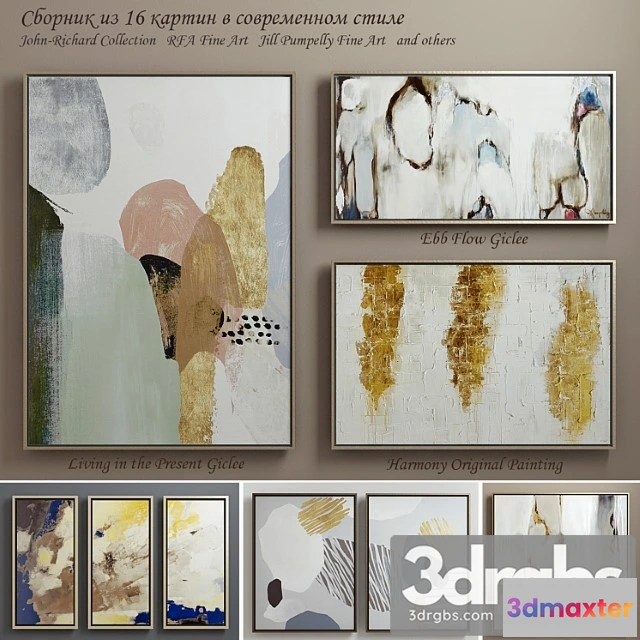 927202 - The Collection Of Contemporary Paintings Set 5