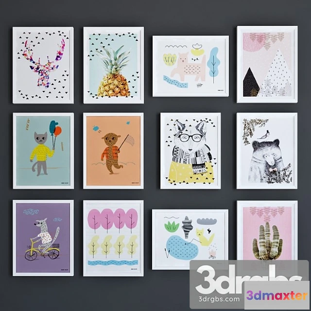 927230 - Vox paintings set for kids