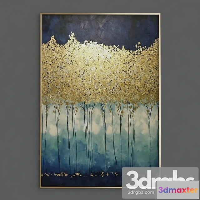 927234 - Wall Art Gold Painting