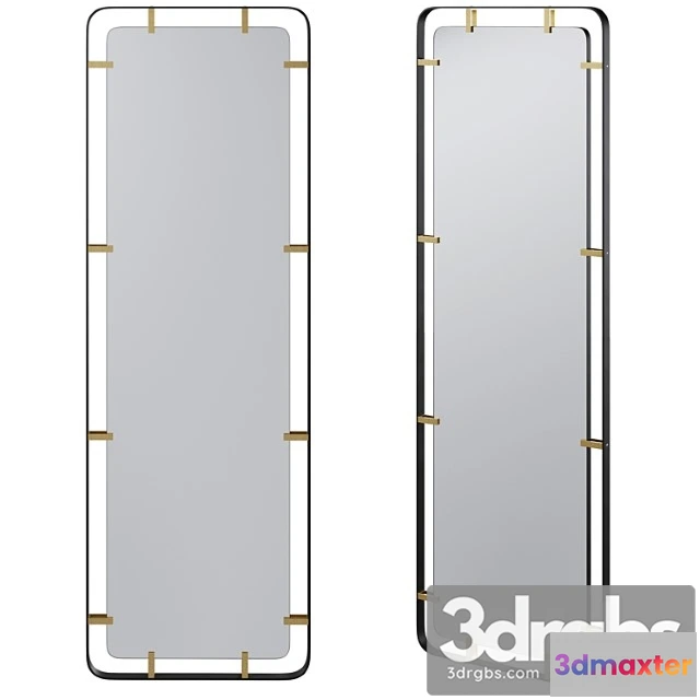 1021004 - Mirror betsy frame metal by kare design