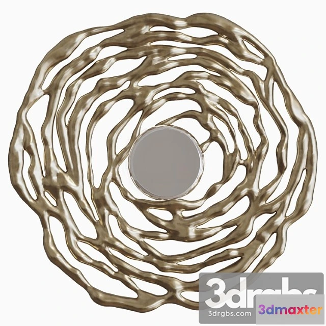 1021032 - Mirror rose garda decor