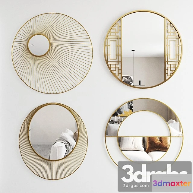 1021104 - Sakurata sakura shan aurora mirrors set