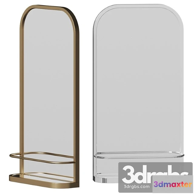 1021108 - Seamless wall shelf mirror by west elm