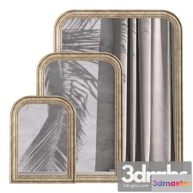 1021114 - Set of mirrors afsan 2, la redoute