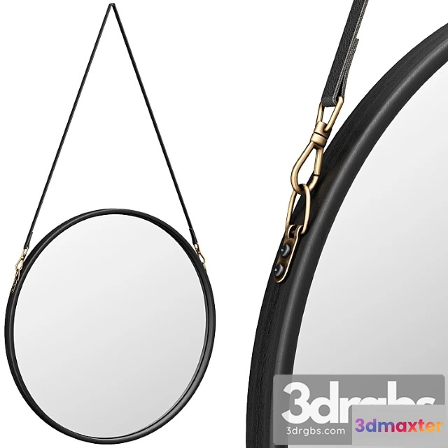 1021142 - Wall mirror on a belt eertrin 50 from la forma