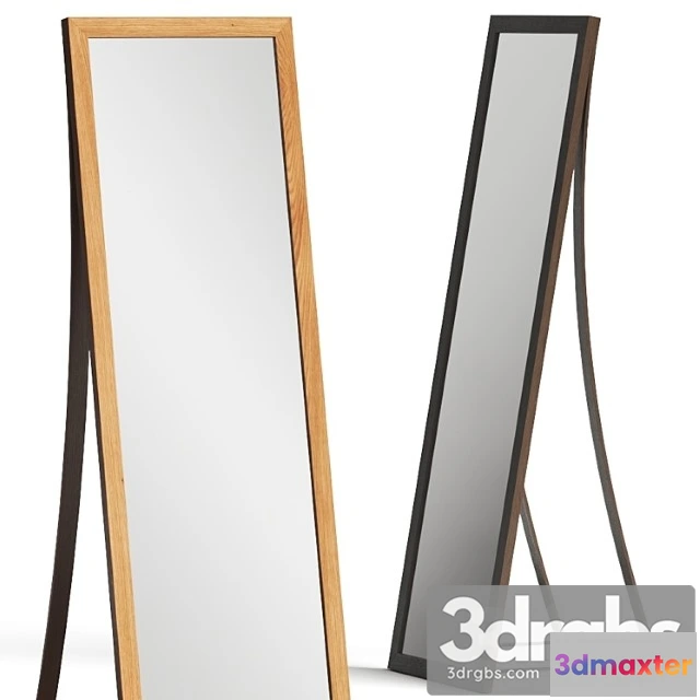 1021150 - We do wood framed standing floor mirror