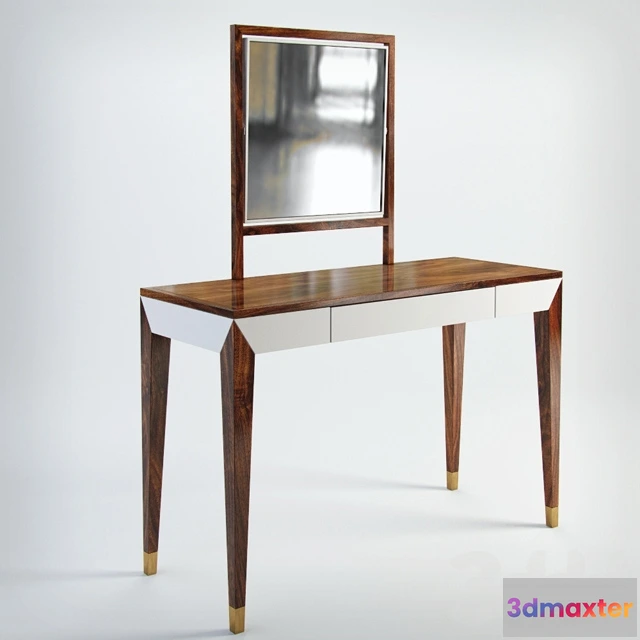 1082124 - GRAMERCY HOME - DRAPER VANITY WITH MIRROR 1301031 - 215681