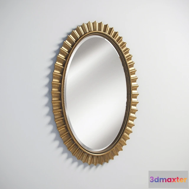 1082218 - GRAMERCY HOME - OVAL MIRROR 901.013-GN2 - 215775