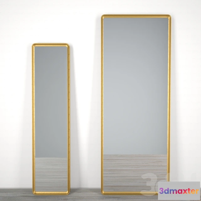 1090192 - Restoration hardware Salon Gilt Leaner Mirror - 223749